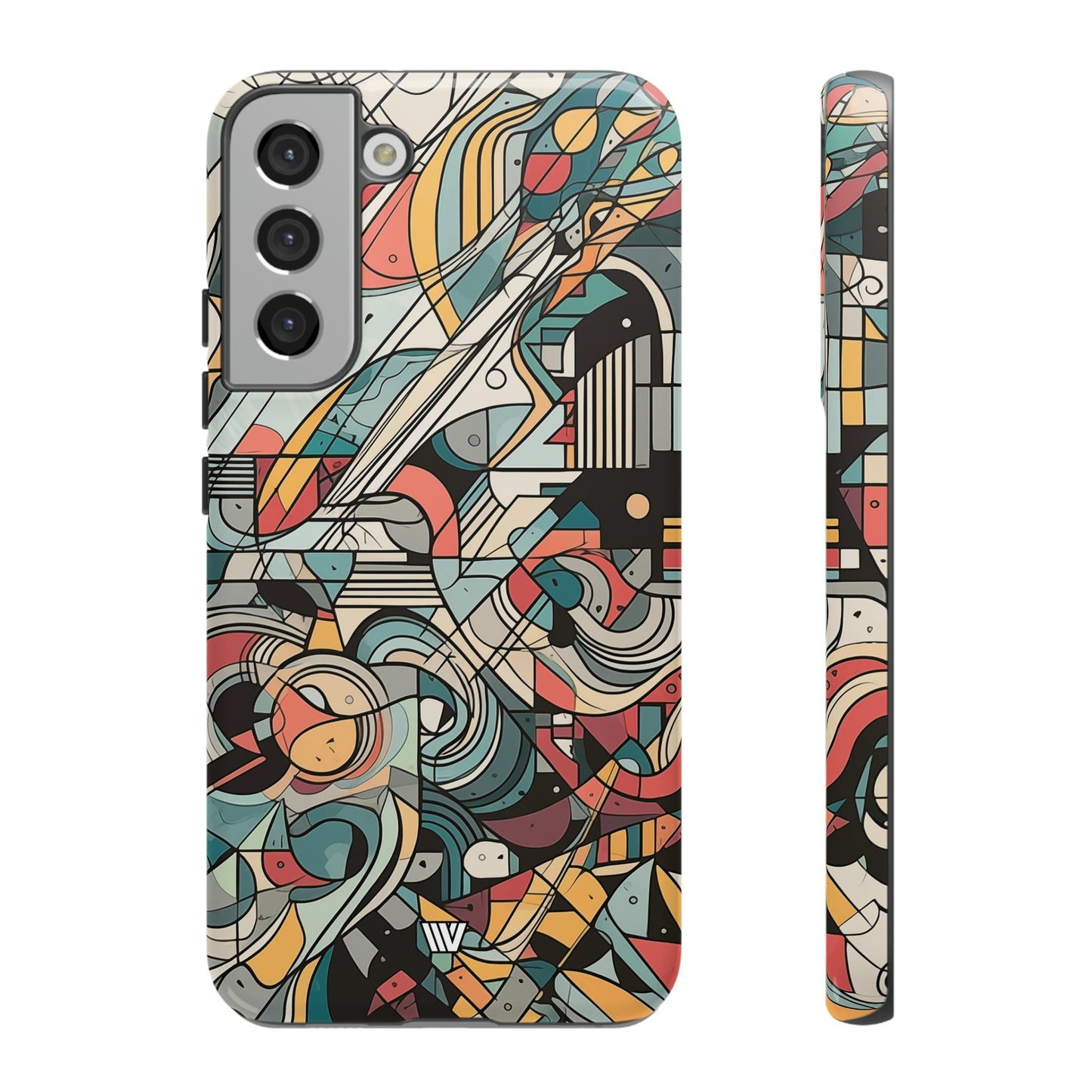Abstract Doodle #2 | Tough Phone Case, view 2048 — Soul Flow Apparel