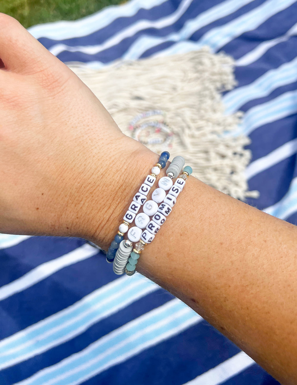 Promise Letter Bracelet – Christian Letter Bracelet