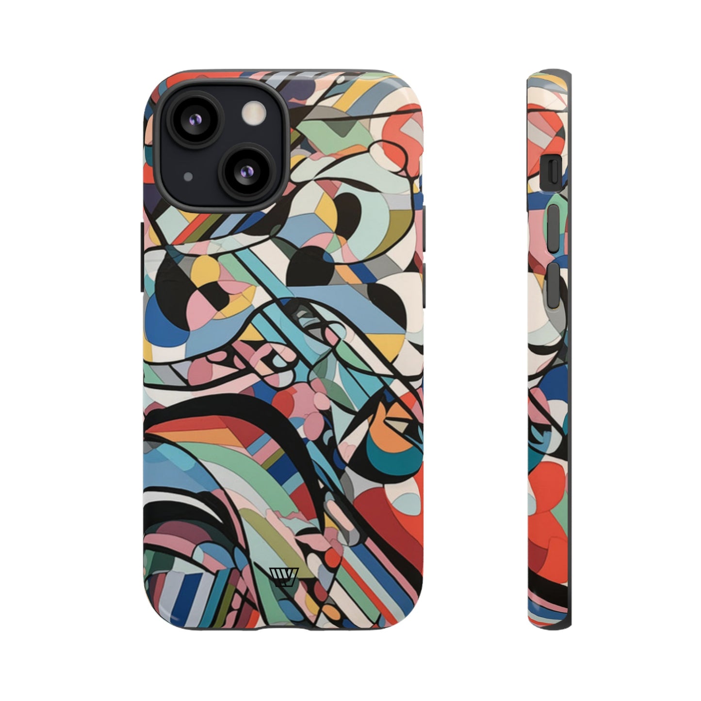 Abstract Mural | Tough Phone Case, view 2048 — Soul Flow Apparel
