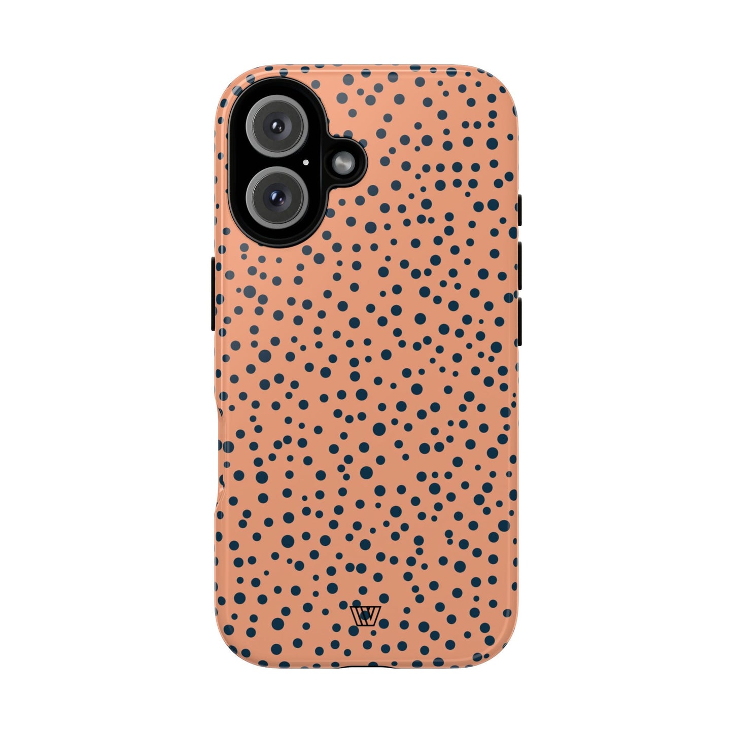 Polka Pulse | Tough Phone Case, view 2048 — Soul Flow Apparel