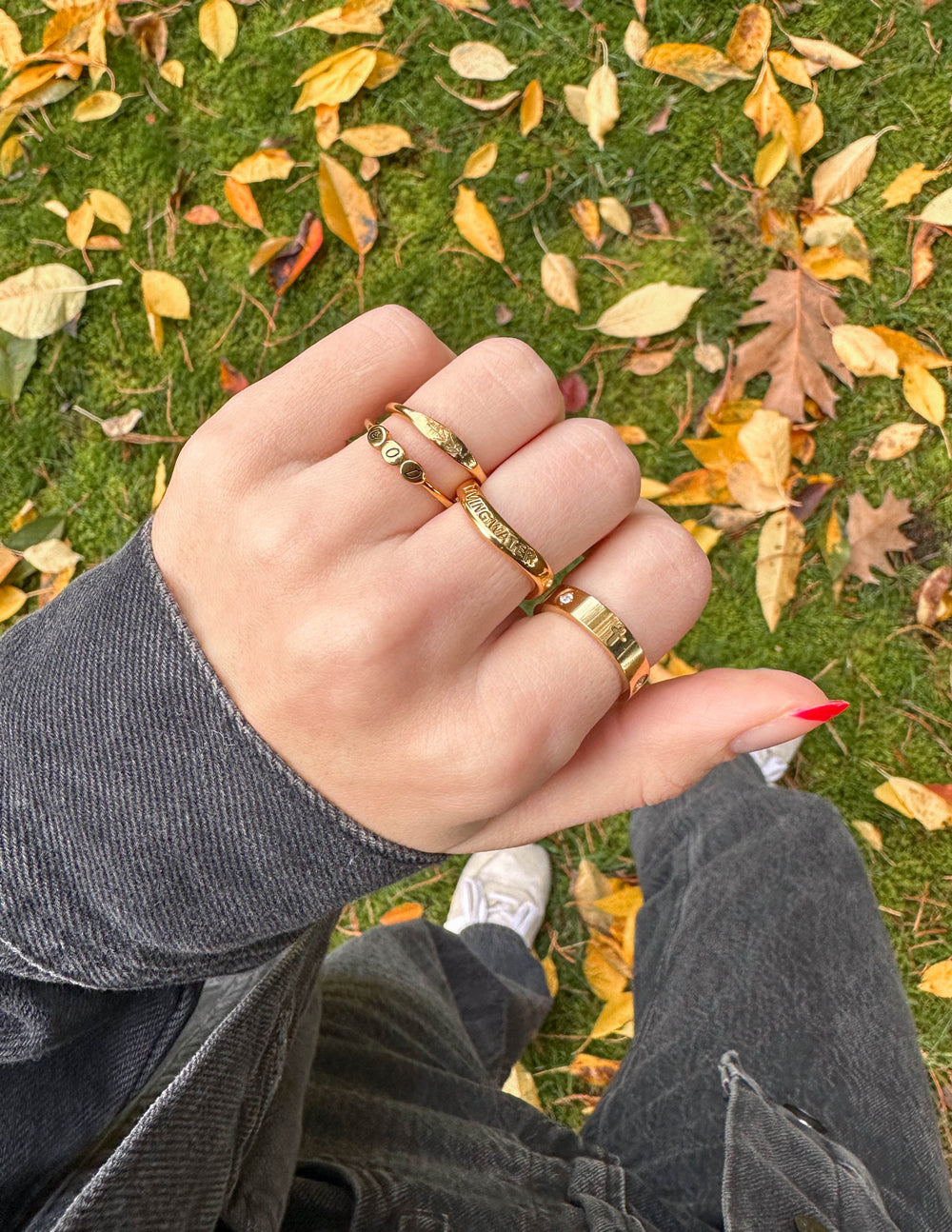 Dainty Vine Ring – Christian Ring