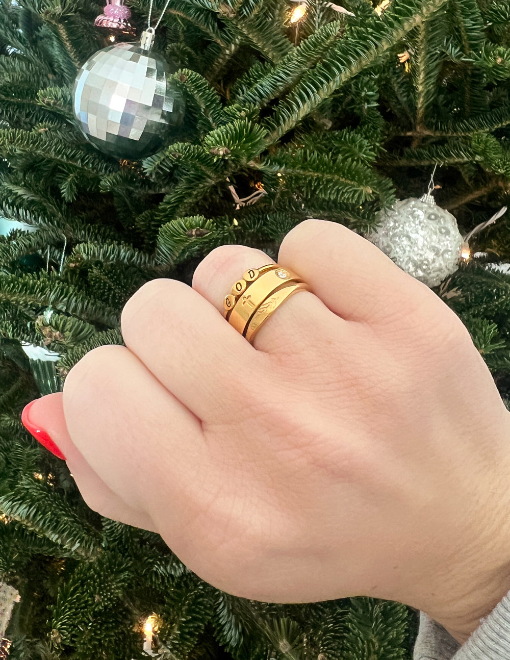 Dainty Vine Ring – Christian Ring