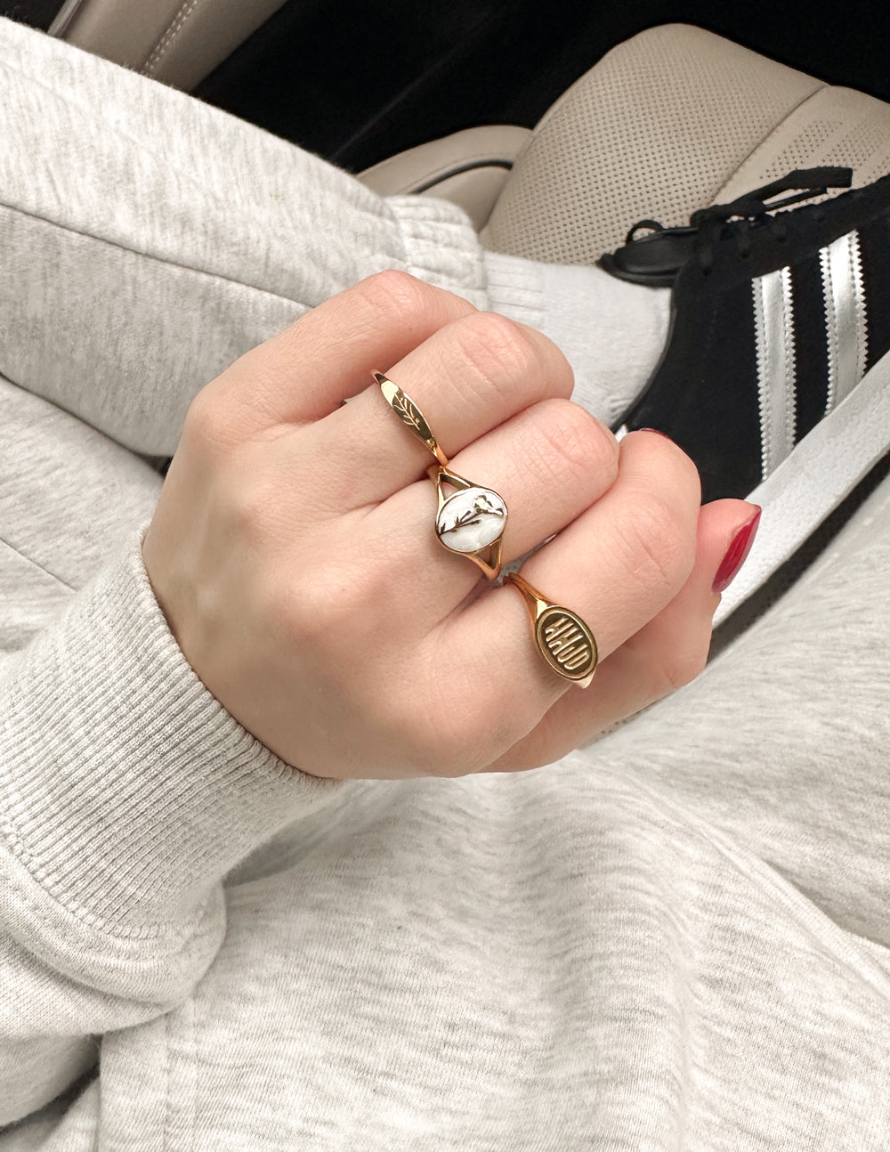 Dainty Vine Ring – Christian Ring