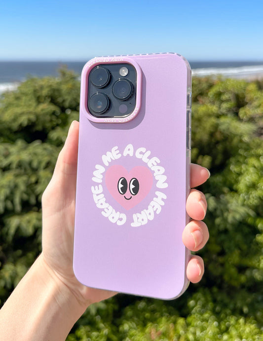Create in Me a Clean Heart Phone Case – Christian Phone Case