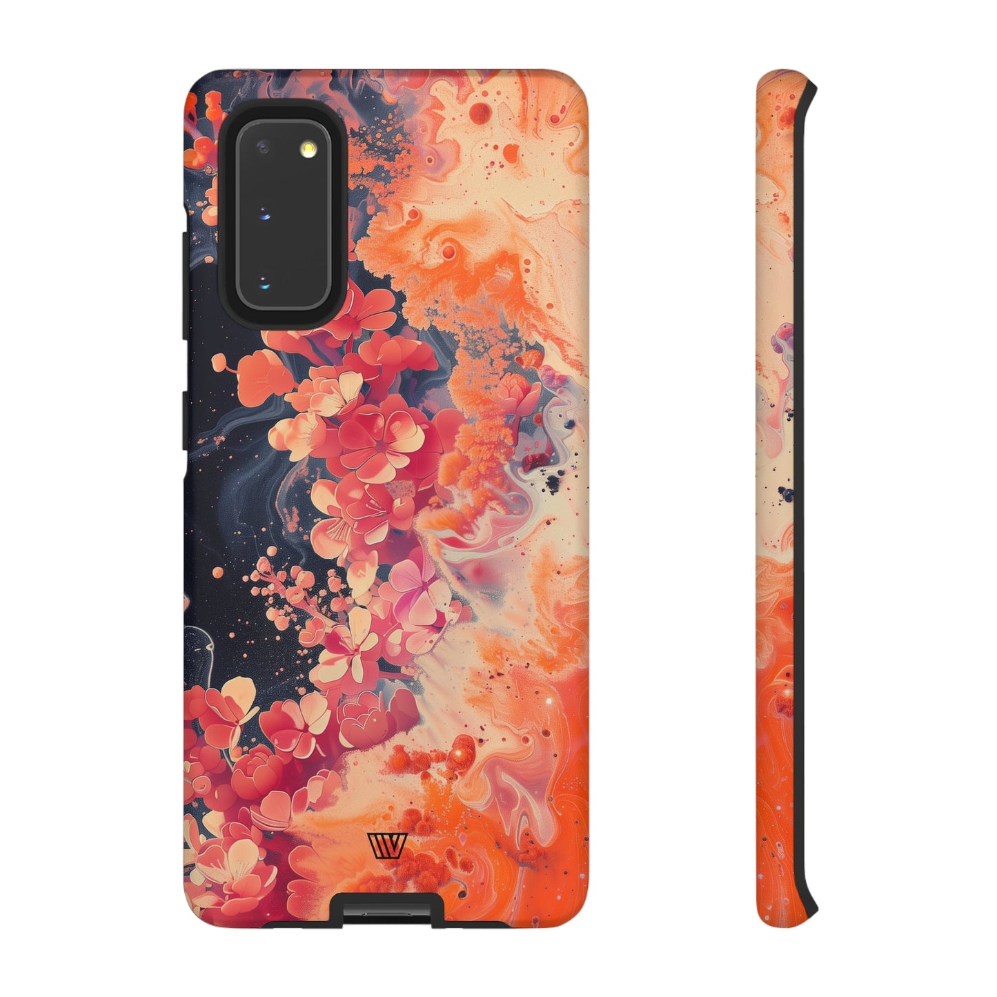 Wave of Flowers | Tough Phone Case, view 2048 — Soul Flow Apparel