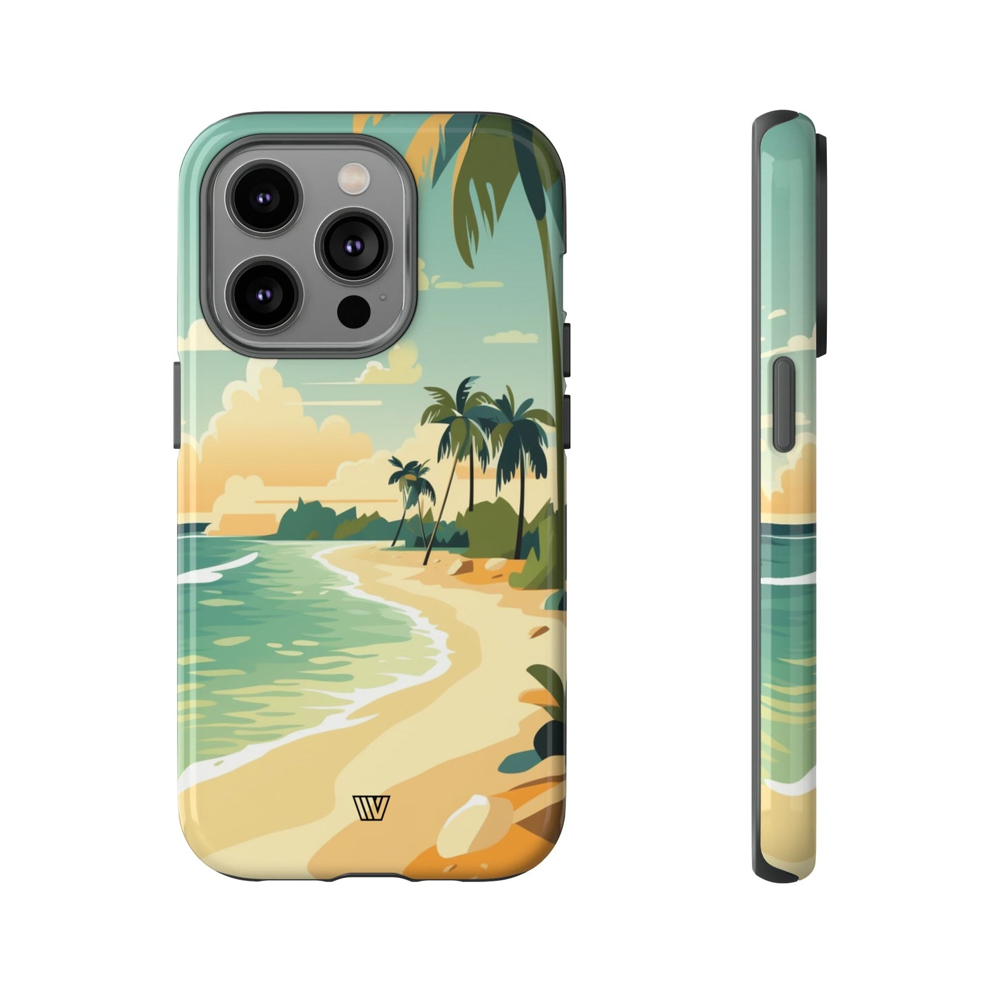 Beach Day | Tough Phone Case, view 2048 — Soul Flow Apparel