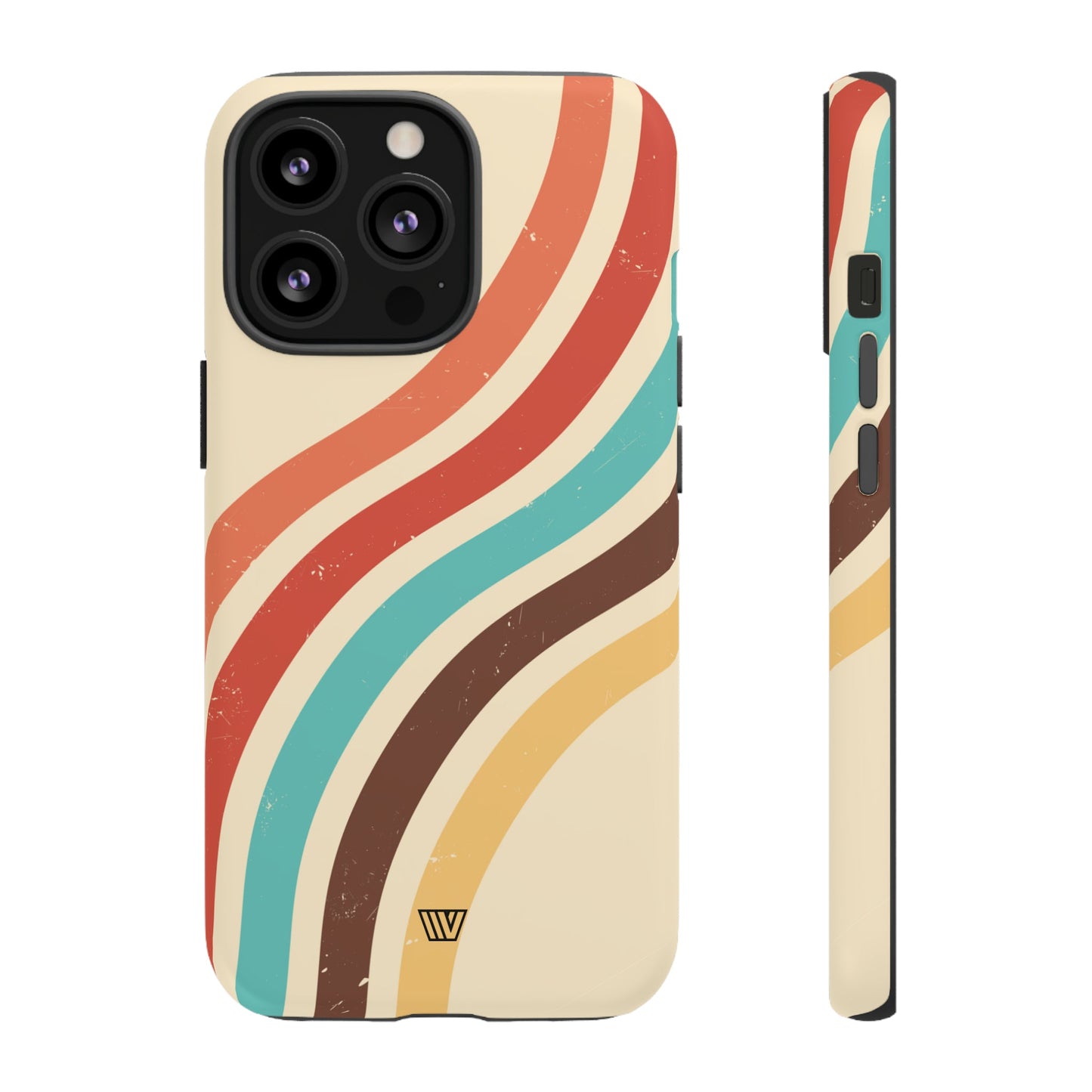 Vintage Stripe | Tough Phone Case, view 2048 — Soul Flow Apparel