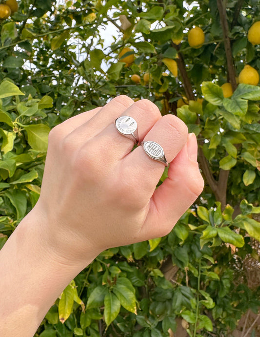 Silver WWJD Ring – Christian Ring