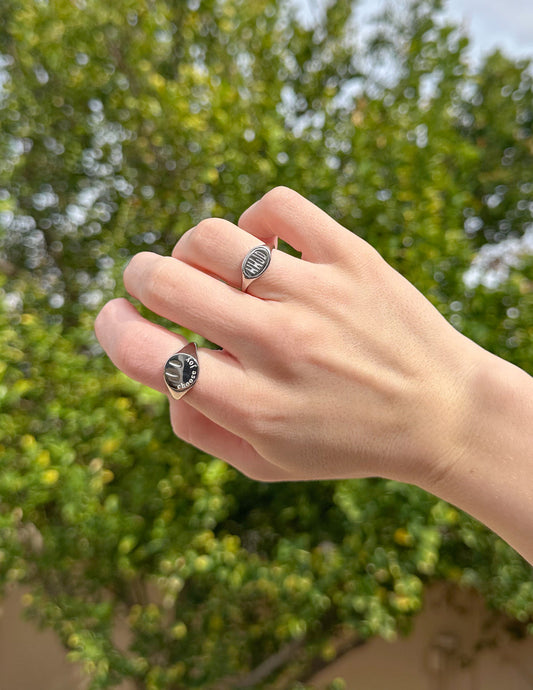 Silver Choose Joy Ring – Christian Ring