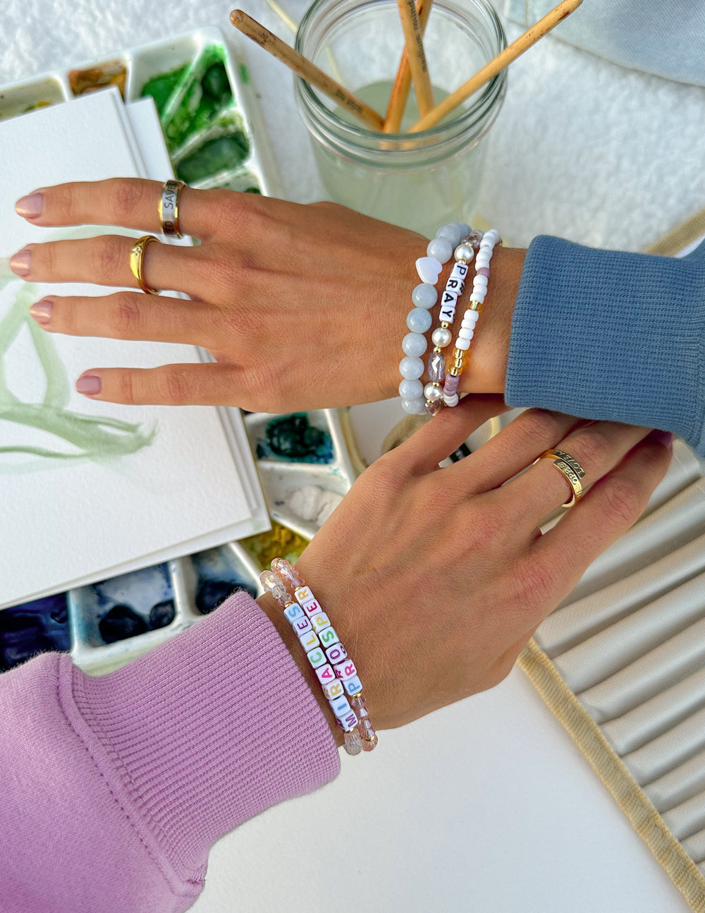 Miracles Letter Bracelet – Christian Letter Bracelet
