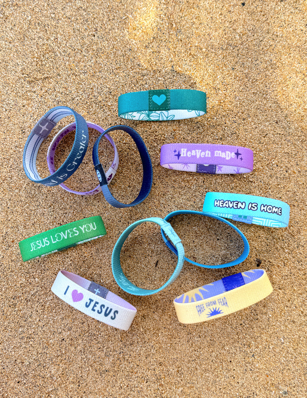 Mystery Wristband 10-Pack – Christian Wristband