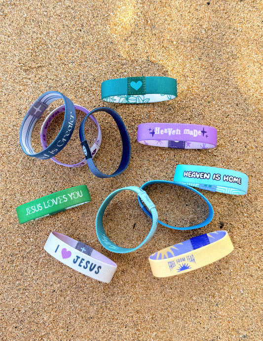 Mystery Wristband 50-Pack – Christian Wristband