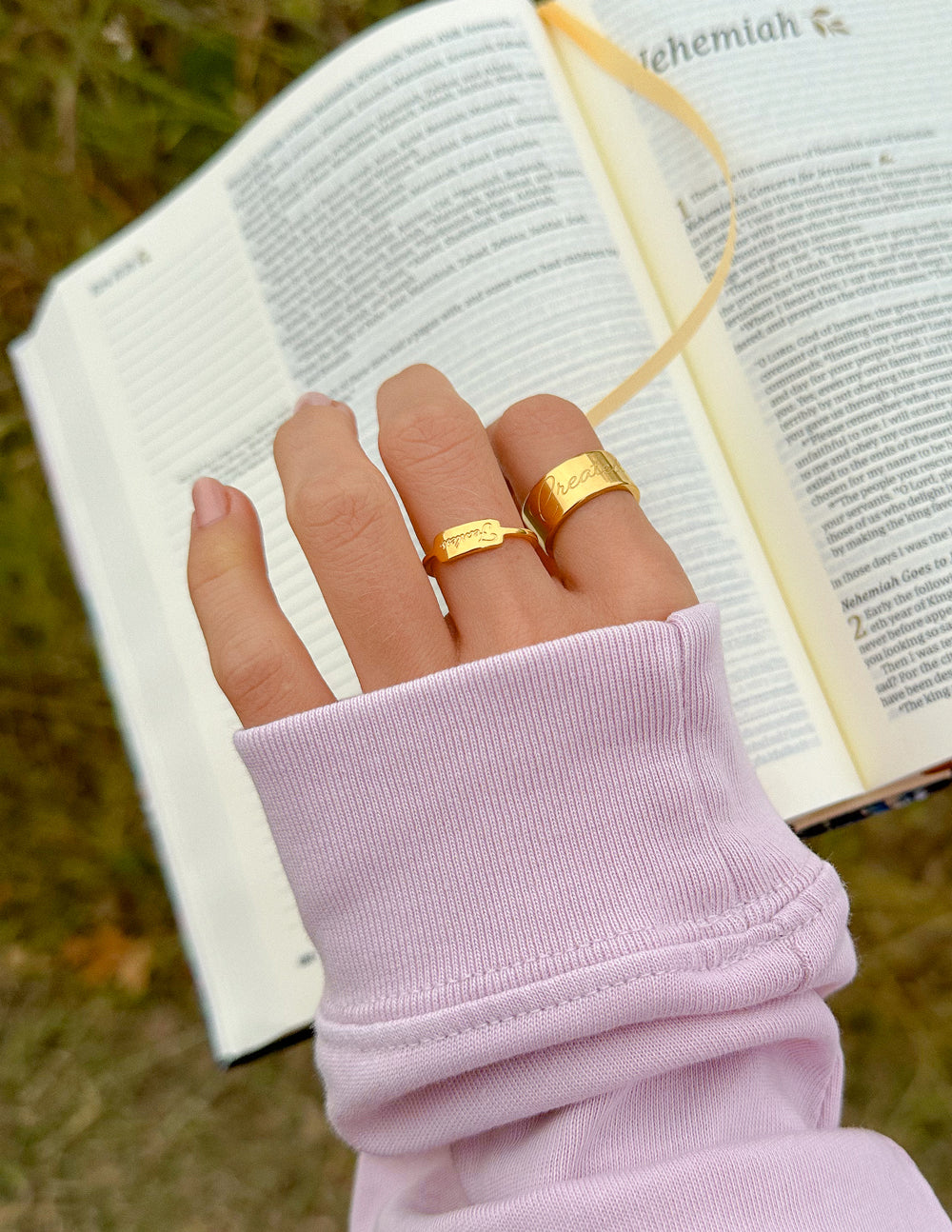 Created With Purpose Ring – Christian Ring