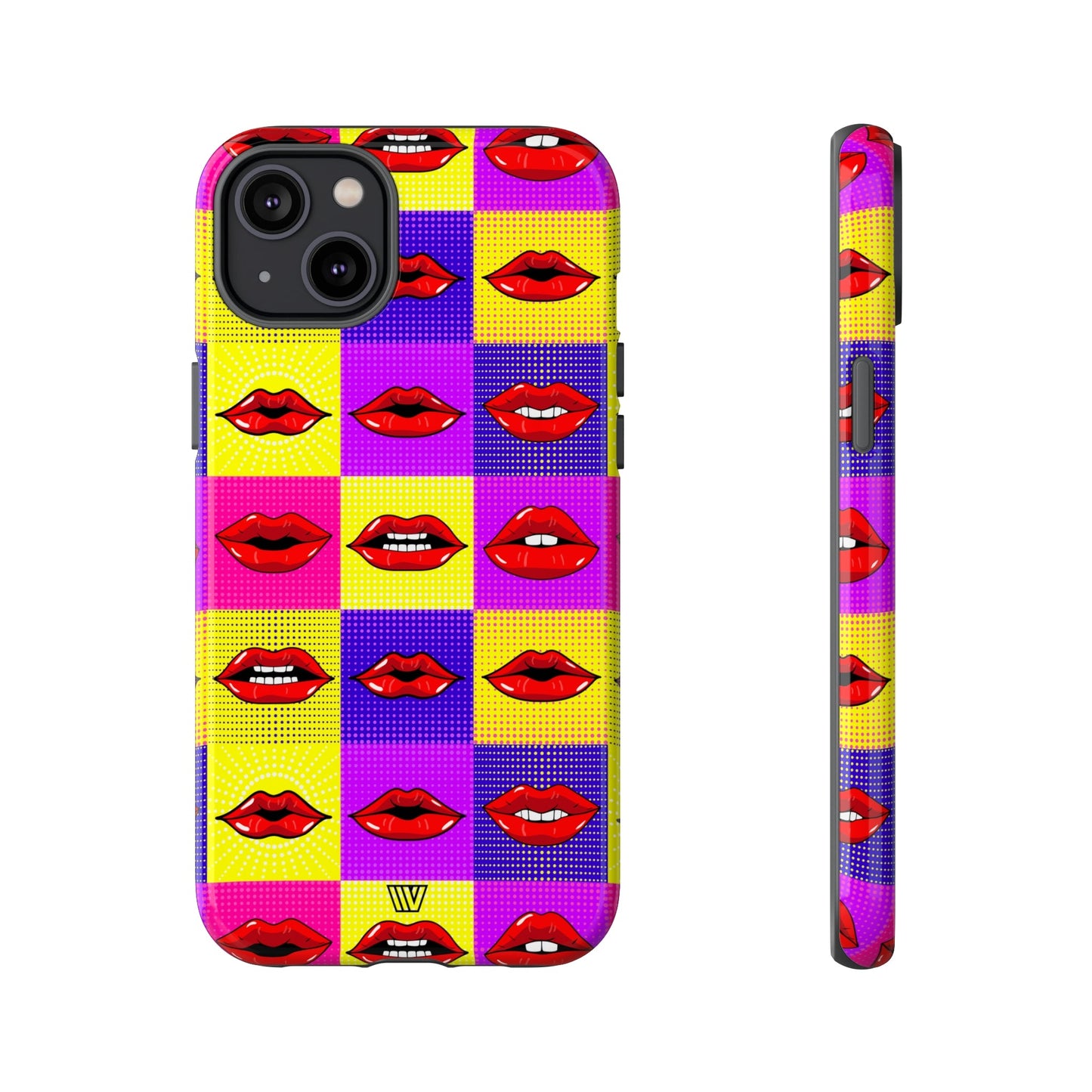 Pop Art Lips | Tough Phone Case, view 2048 — Soul Flow Apparel