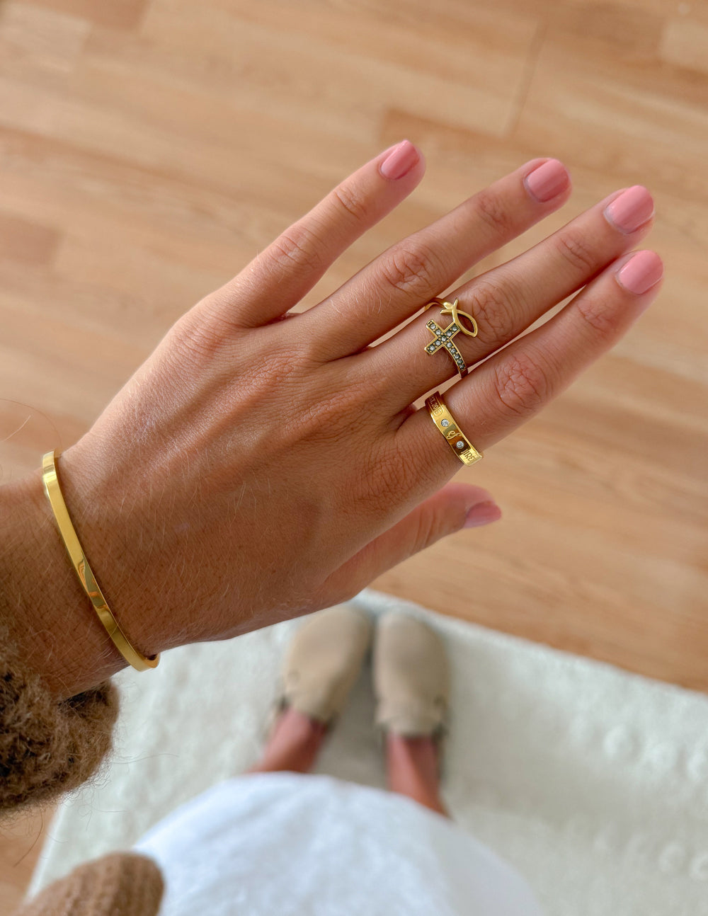 Gemstone Logo Ring – Christian Ring