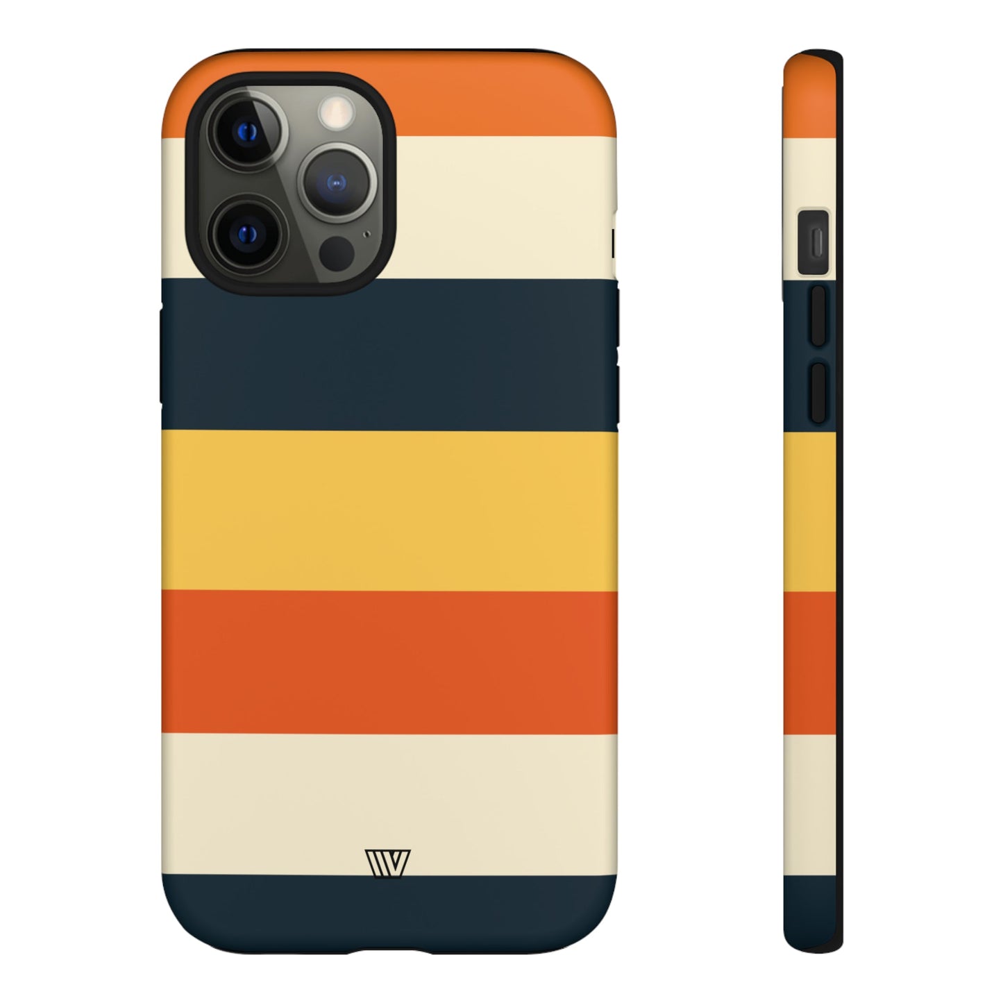 Beach Sunset Stripes | Tough Phone Case, view 2048 — Soul Flow Apparel