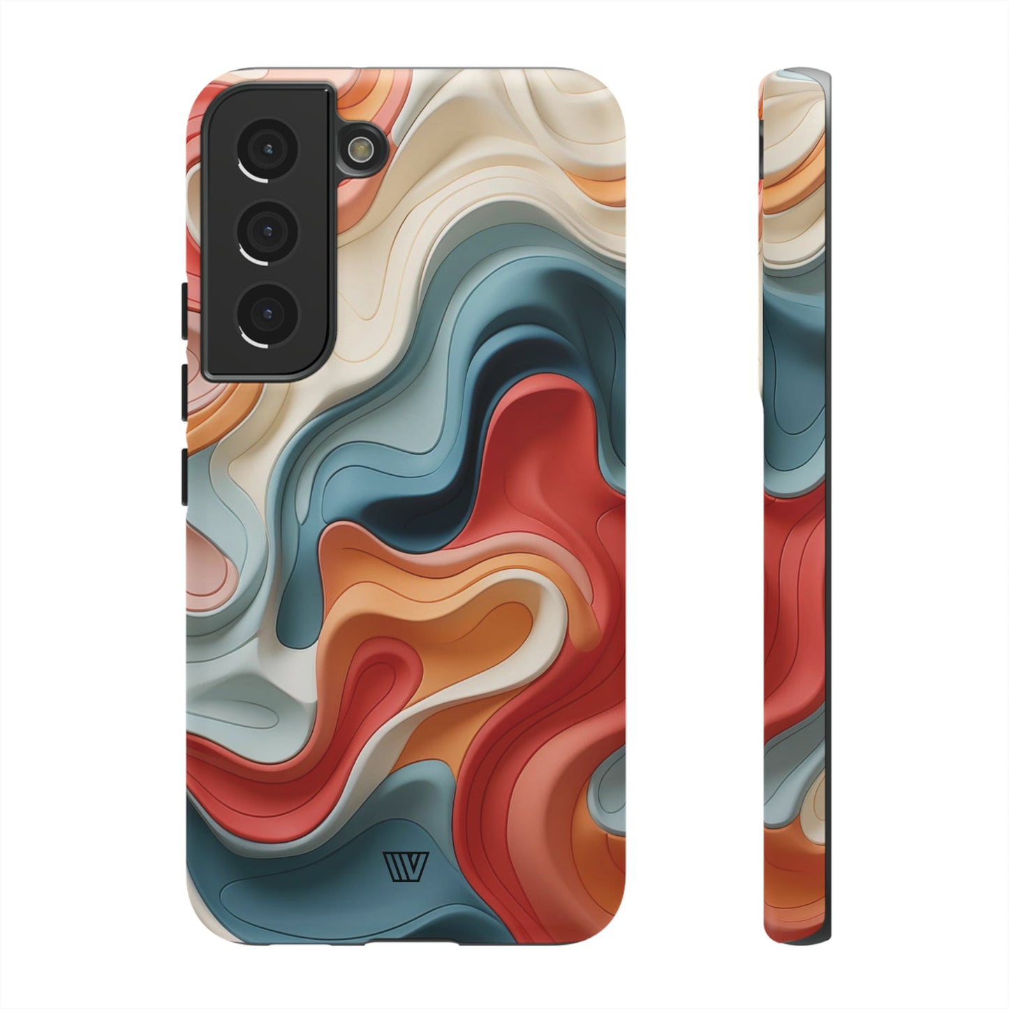 3d Colorful Clay | Tough Phone Case, view 2048 — Soul Flow Apparel
