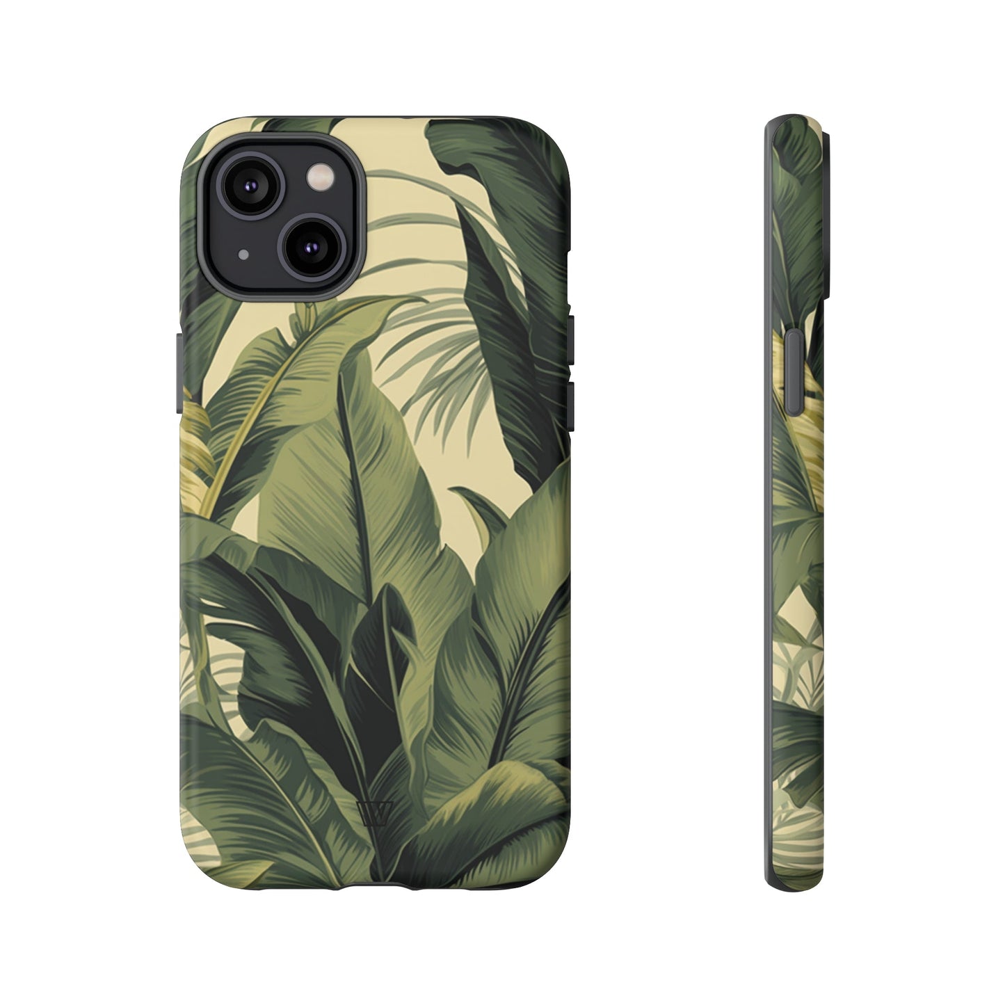 Tropical Leaves | Tough Phone Case, view 2048 — Soul Flow Apparel
