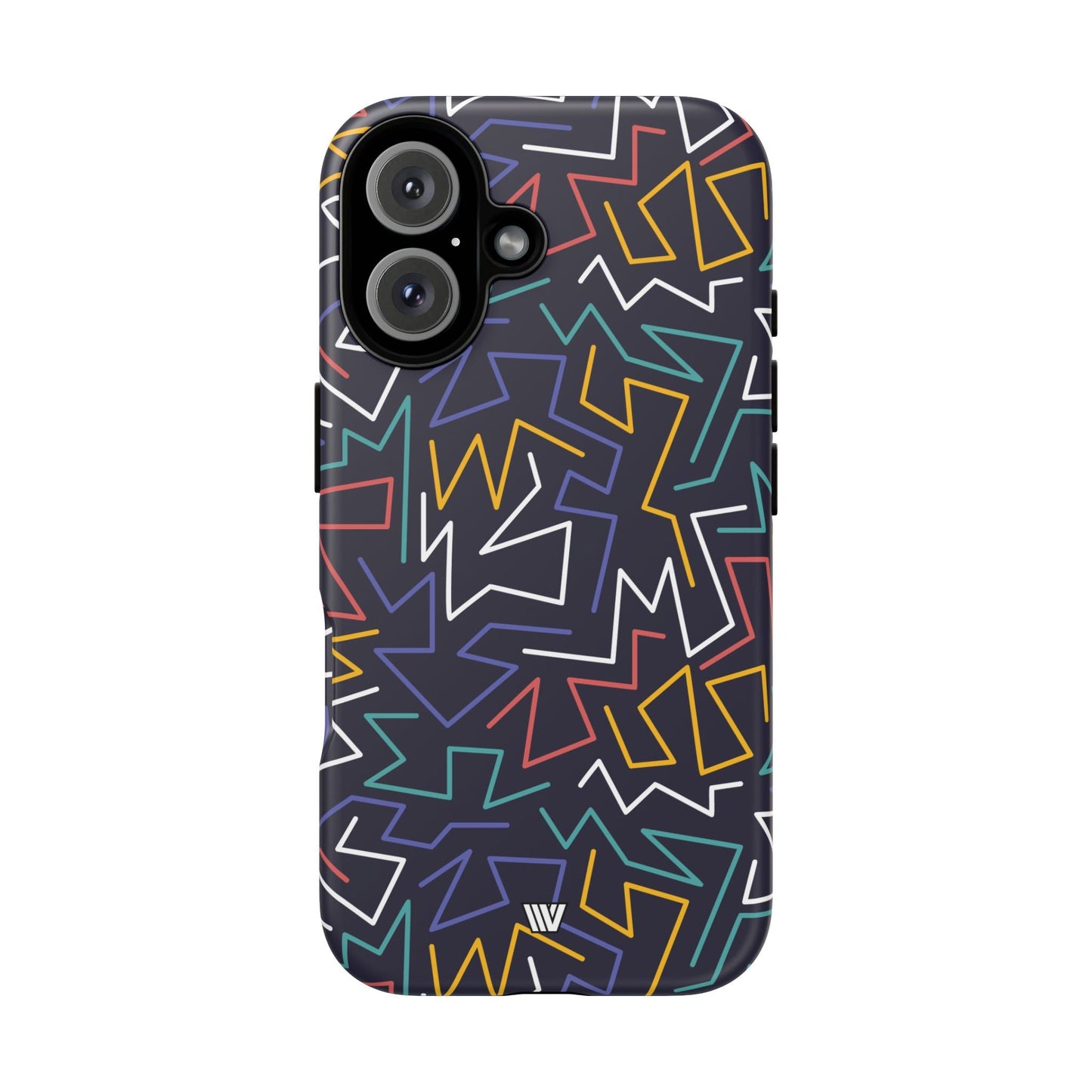 Zigzag Night | Tough Phone Case, view 2048 — Soul Flow Apparel