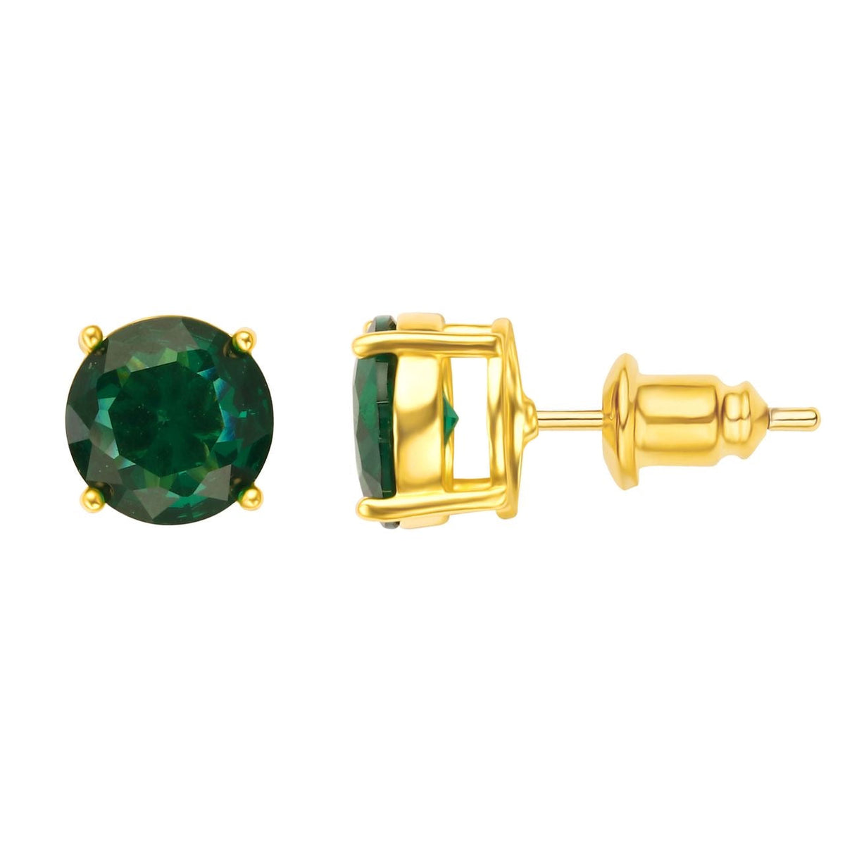 Incanto Studs Emerald — Soul Flow Apparel