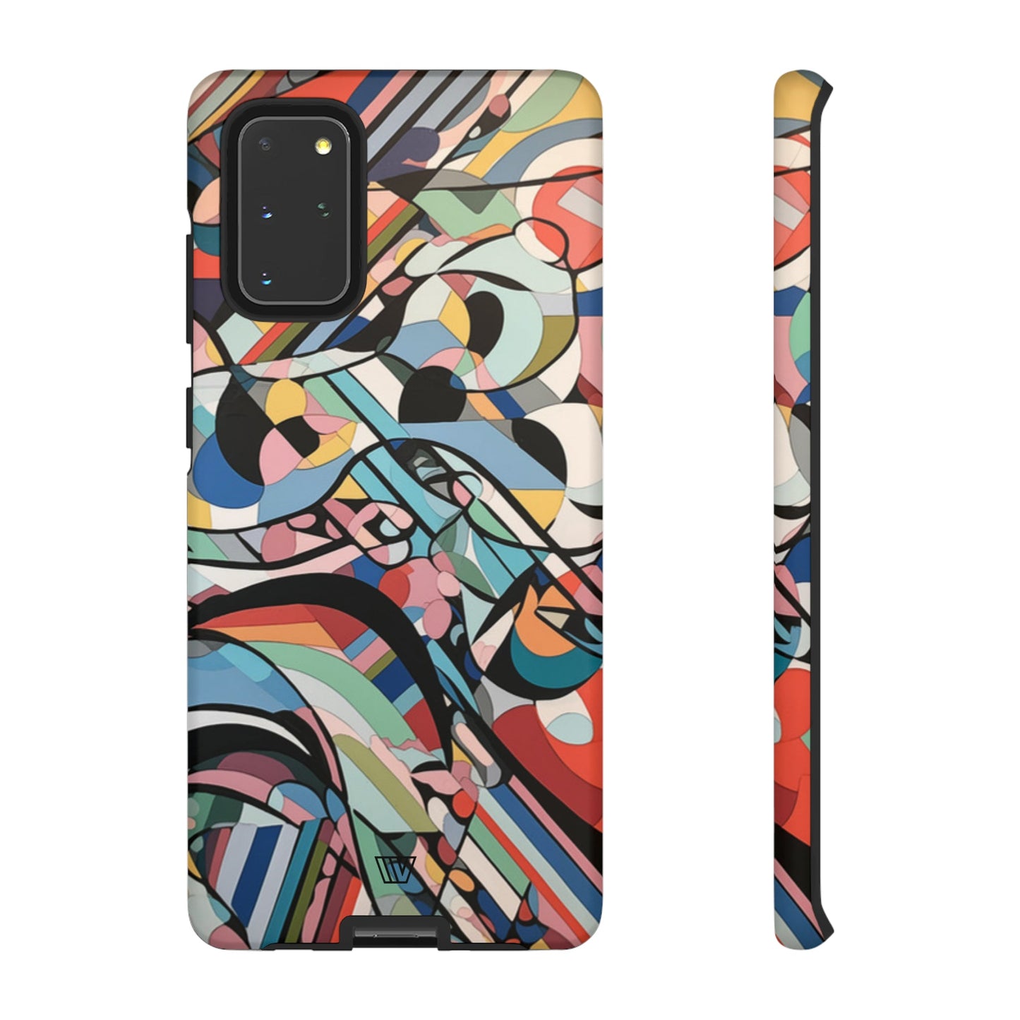 Abstract Mural | Tough Phone Case, view 2048 — Soul Flow Apparel