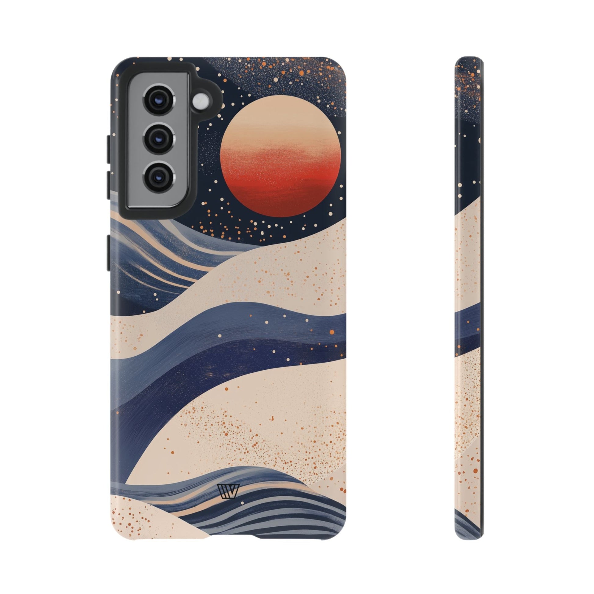 Cosmic Tides | Tough Phone Case, view 2048 — Soul Flow Apparel