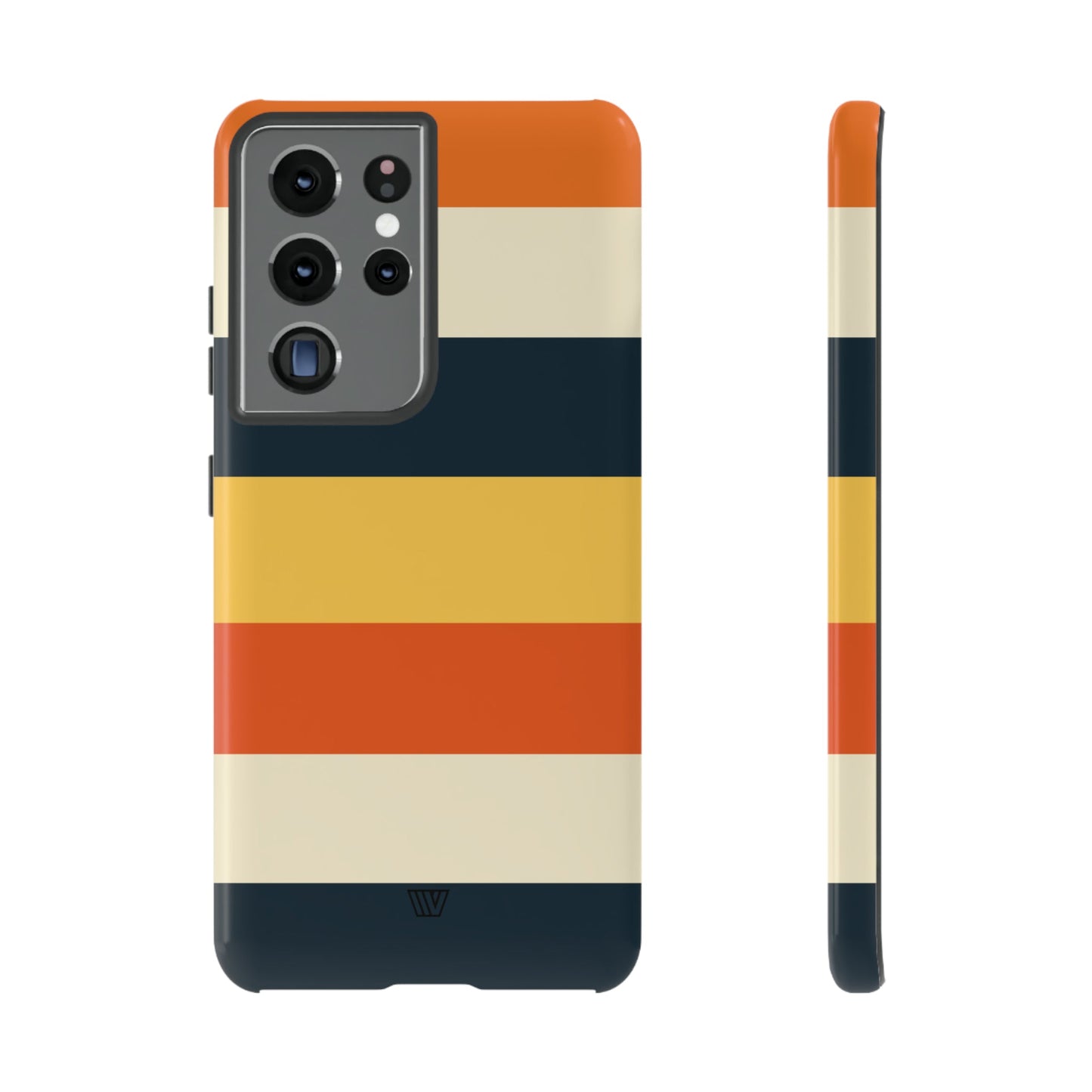 Beach Sunset Stripes | Tough Phone Case, view 2048 — Soul Flow Apparel