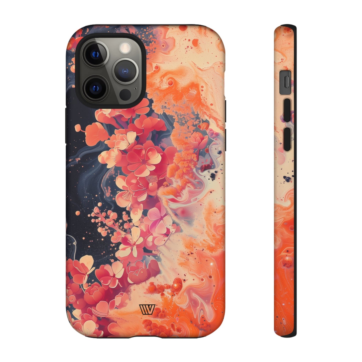 Wave of Flowers | Tough Phone Case, view 2048 — Soul Flow Apparel