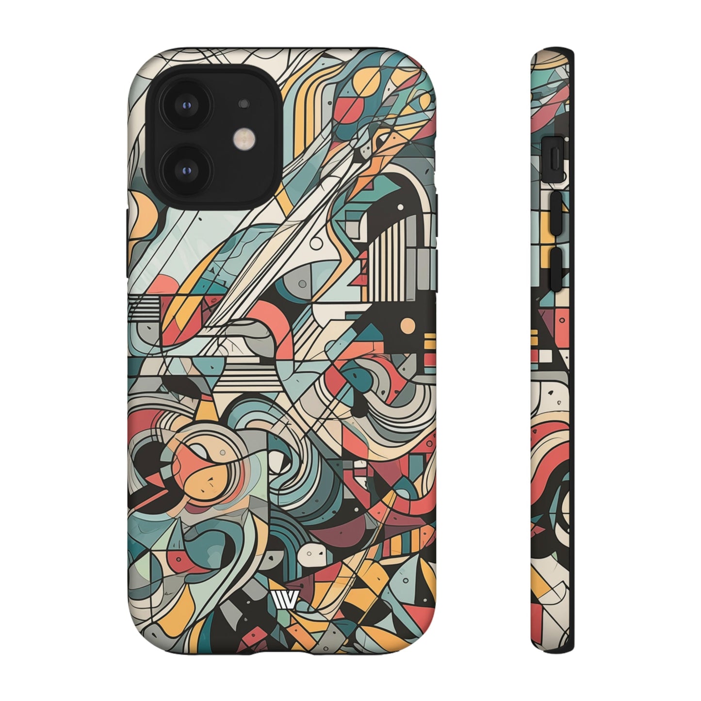 Abstract Doodle #2 | Tough Phone Case, view 2048 — Soul Flow Apparel