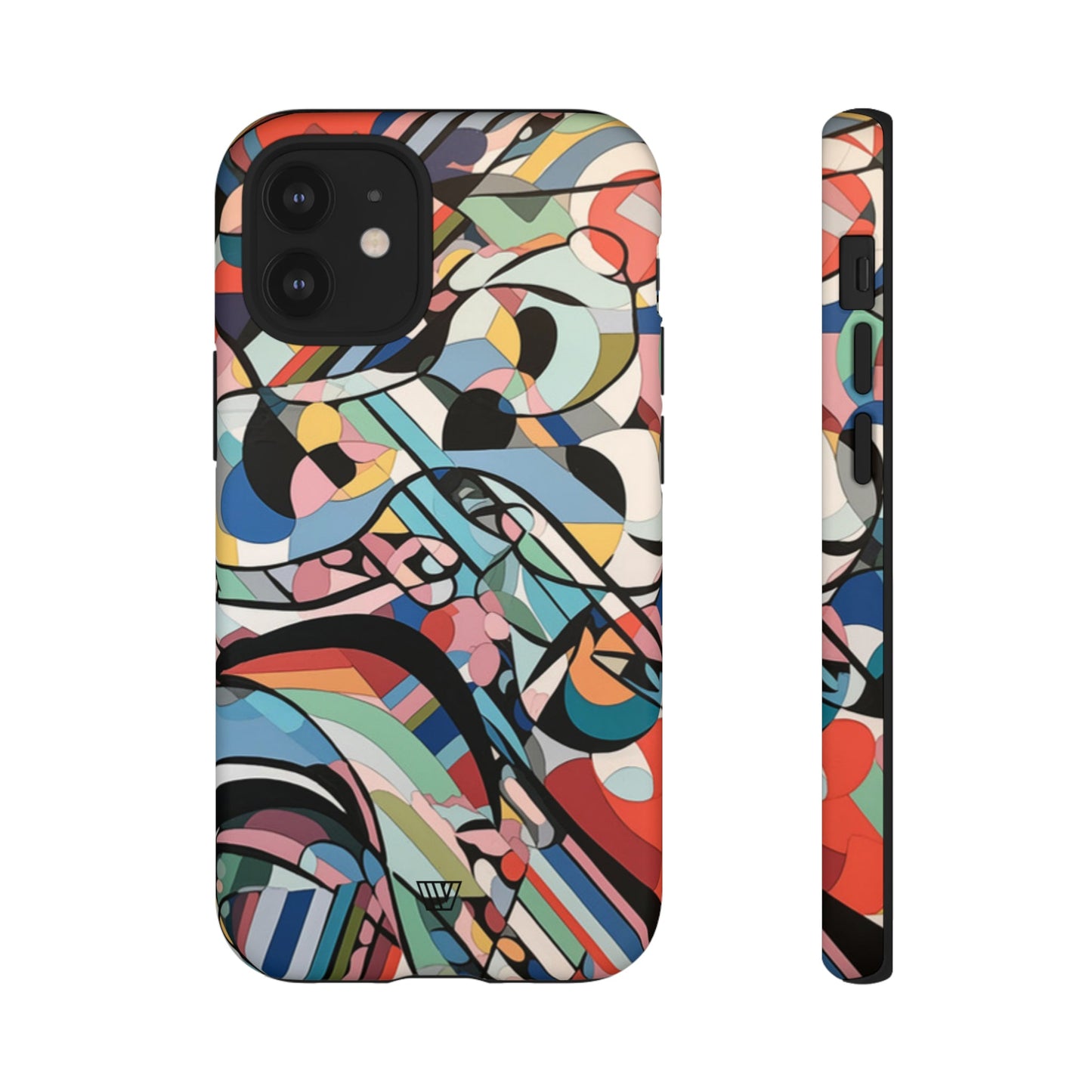 Abstract Mural | Tough Phone Case, view 2048 — Soul Flow Apparel