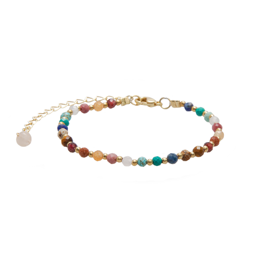 Master Healer 3mm Necklace + Bracelet Set, view 1 — Soul Flow Apparel