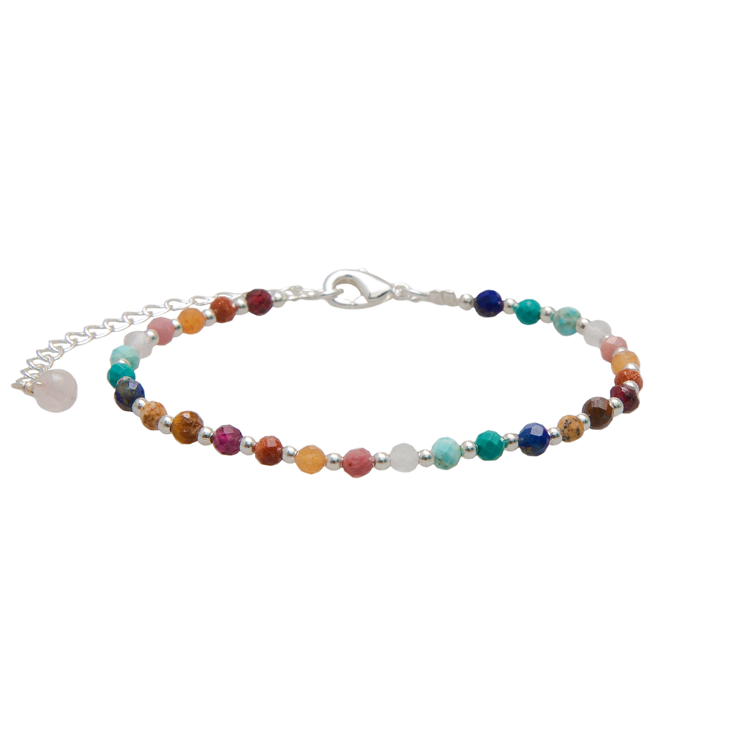 Master Healer 3mm Metal Accent Bracelet, view 1 — Soul Flow Apparel