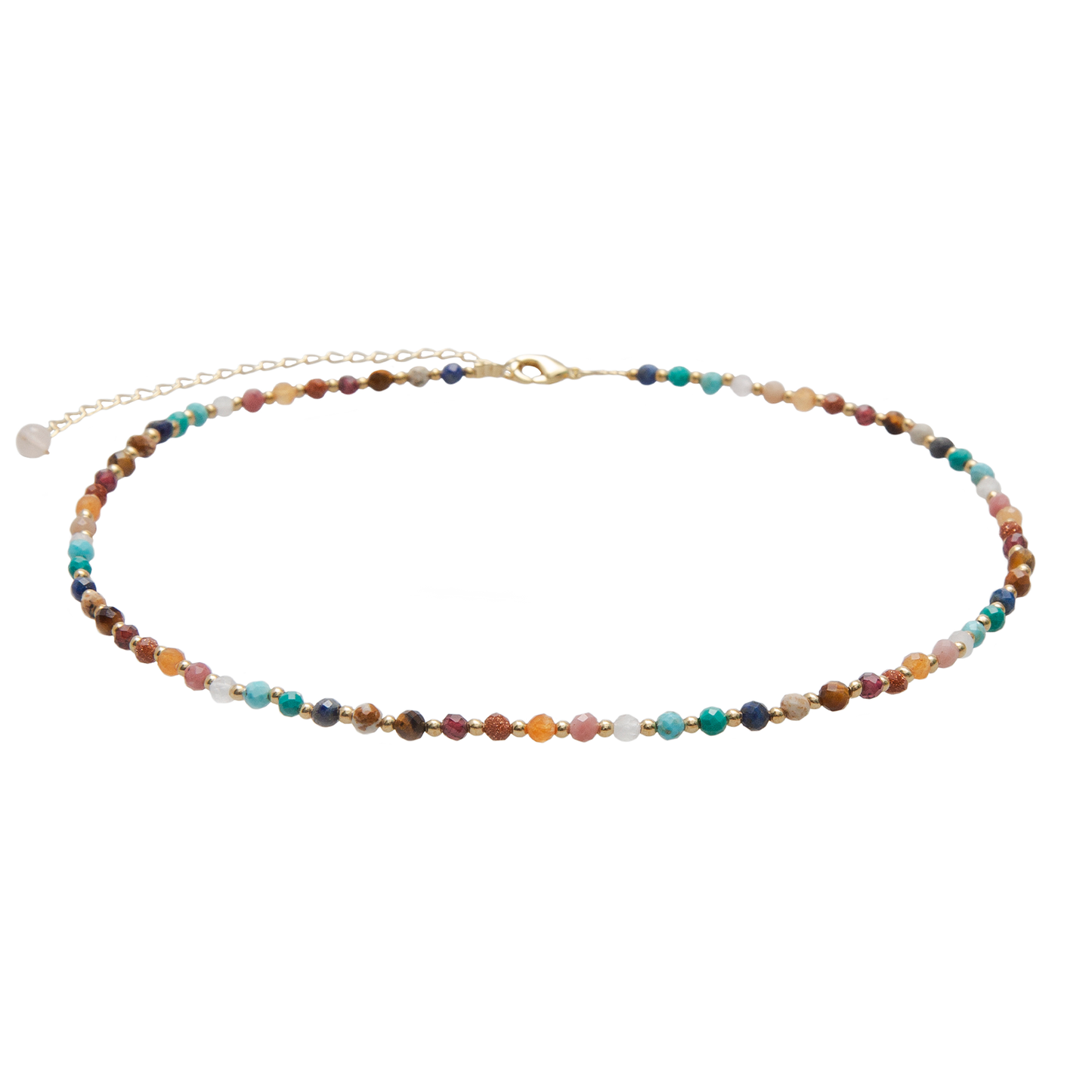 Master Healer 3mm + 2mm Necklace Stack, view 1 — Soul Flow Apparel