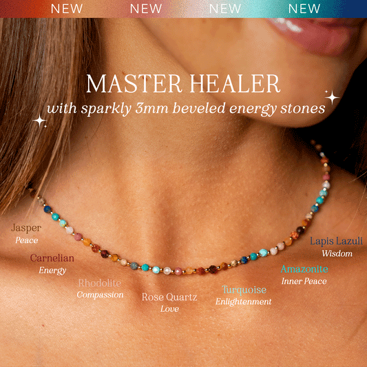 Master Healer 3mm Healing Necklace — Soul Flow Apparel