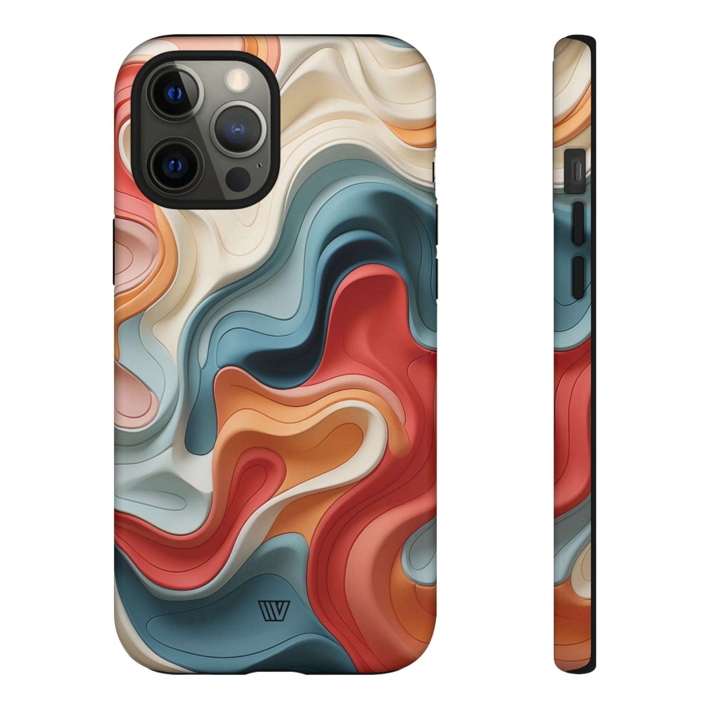 3d Colorful Clay | Tough Phone Case, view 2048 — Soul Flow Apparel