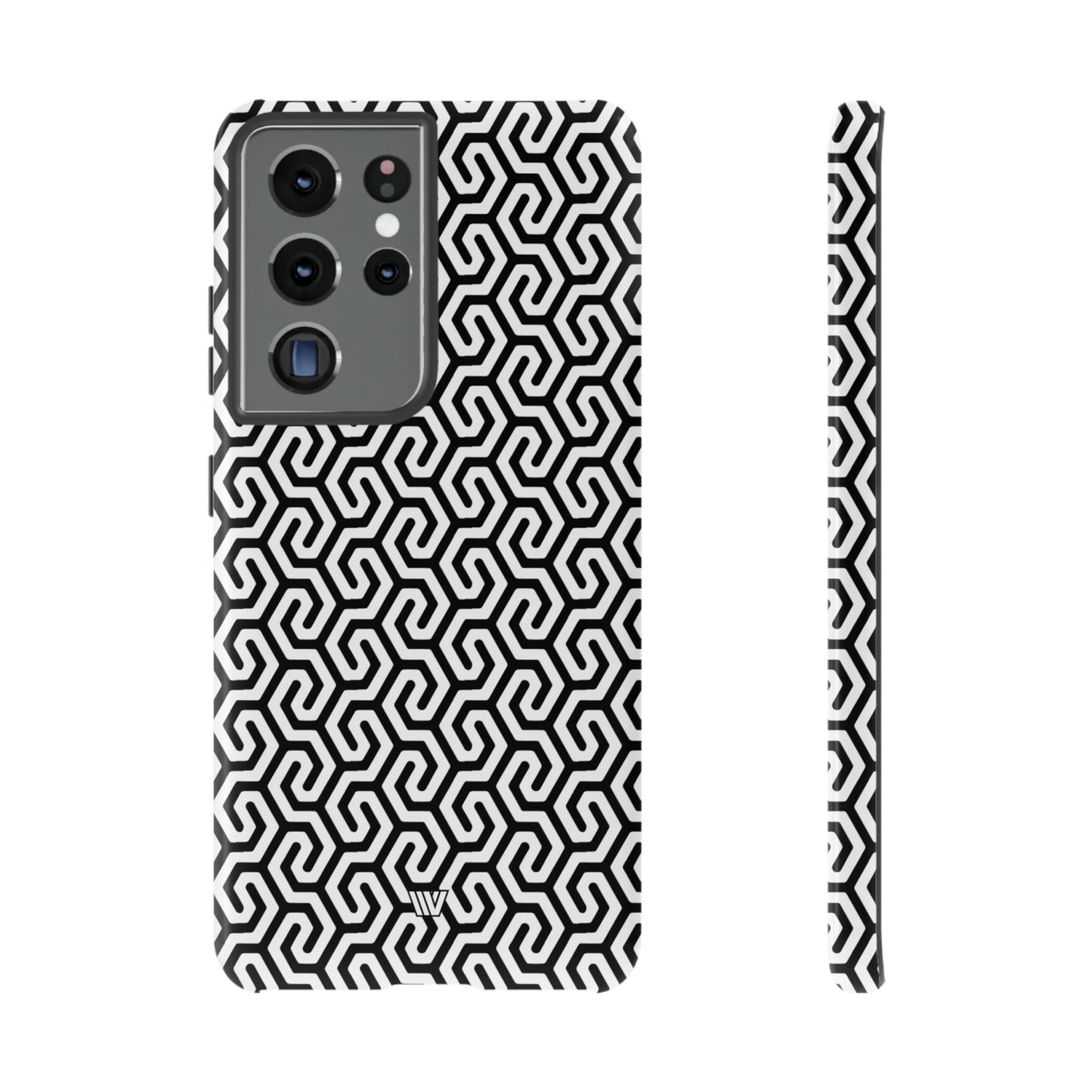 Twisted Grid | Tough Phone Case, view 2048 — Soul Flow Apparel