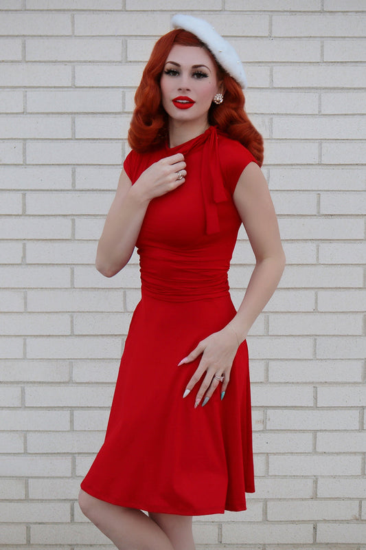 Bombshell Dress in Red - Plus Sizes Only — Soul Flow Apparel