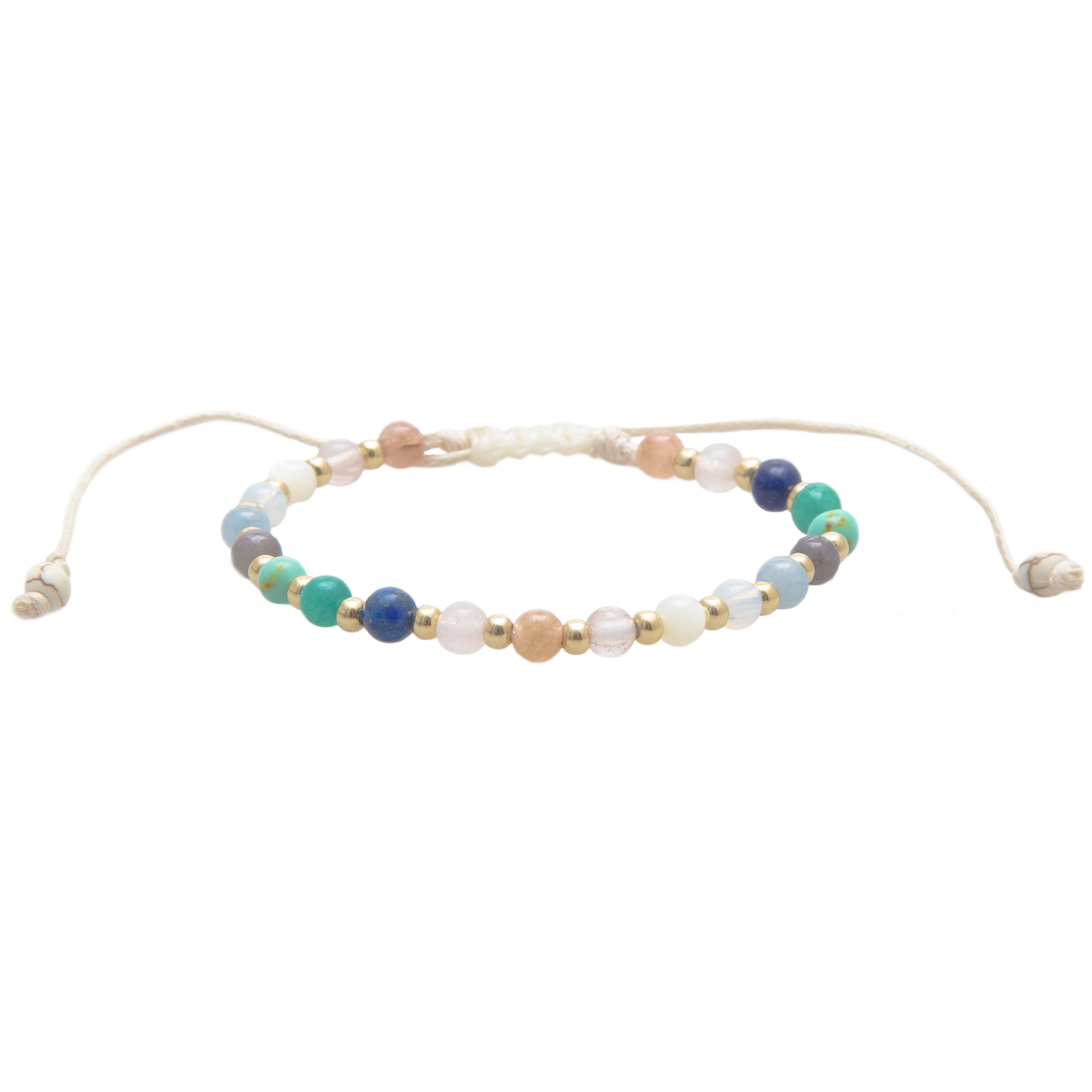 Spiritual Healing + Self Love Bracelet Stack, view 1 — Soul Flow Apparel