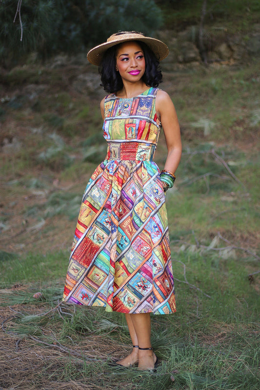 Fairytales Midi Dress in lowres, view 3 — Soul Flow Apparel