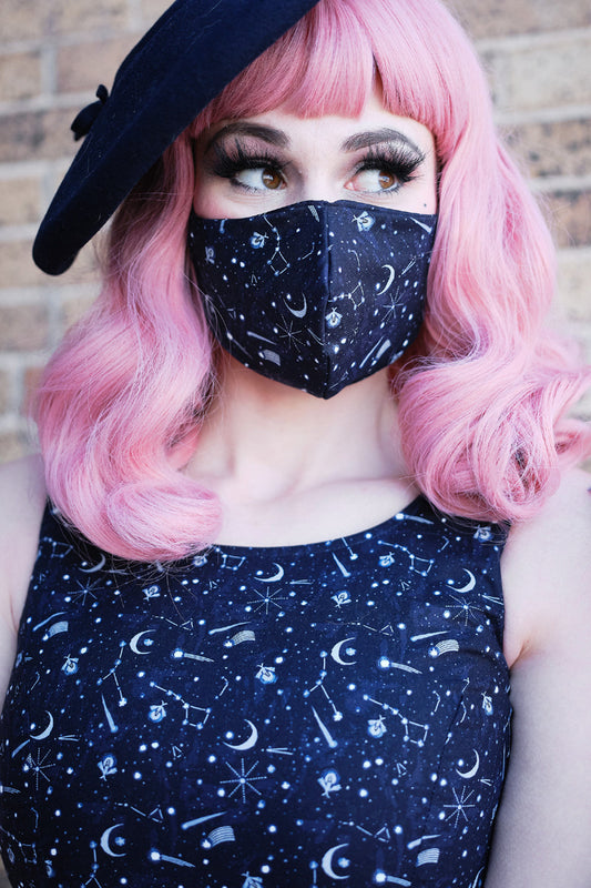 Beehive / Nocturnal Reversible Mask — Soul Flow Apparel