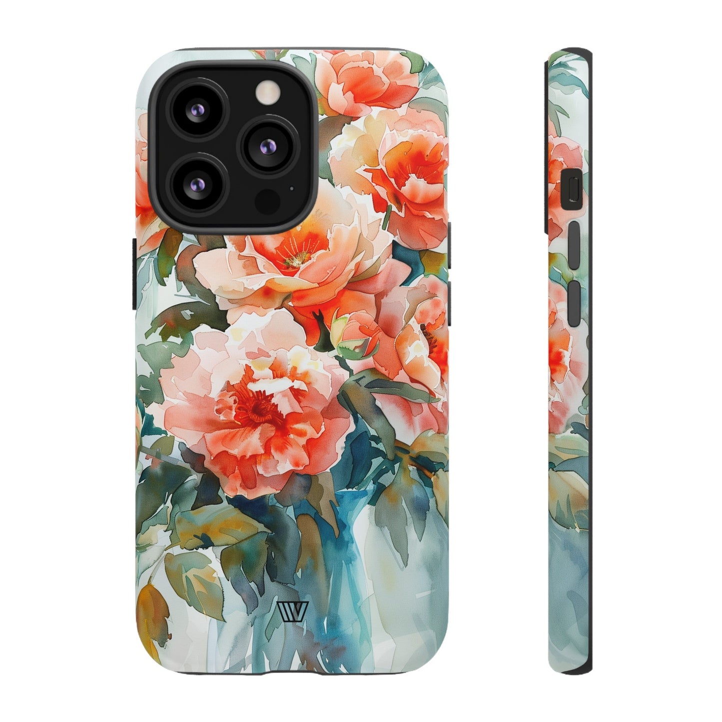 Peony Dreams | Tough Phone Case, view 2048 — Soul Flow Apparel
