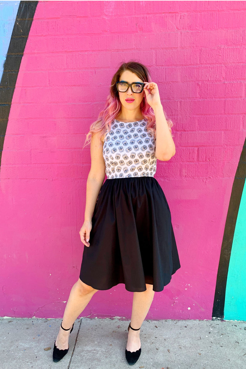 Hedgehog Twofer Dress, view 3 — Soul Flow Apparel