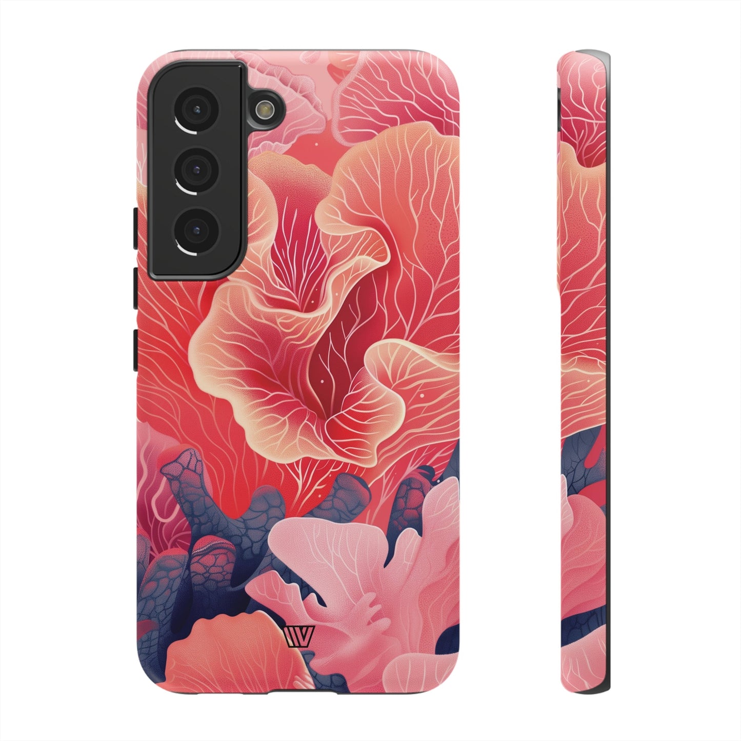 Pink Coral | Tough Phone Case, view 2048 — Soul Flow Apparel