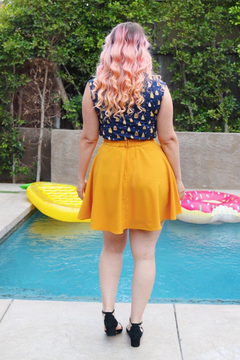 Beehive Bow Top — Soul Flow Apparel