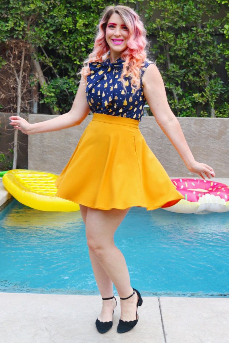 Beehive Bow Top — Soul Flow Apparel