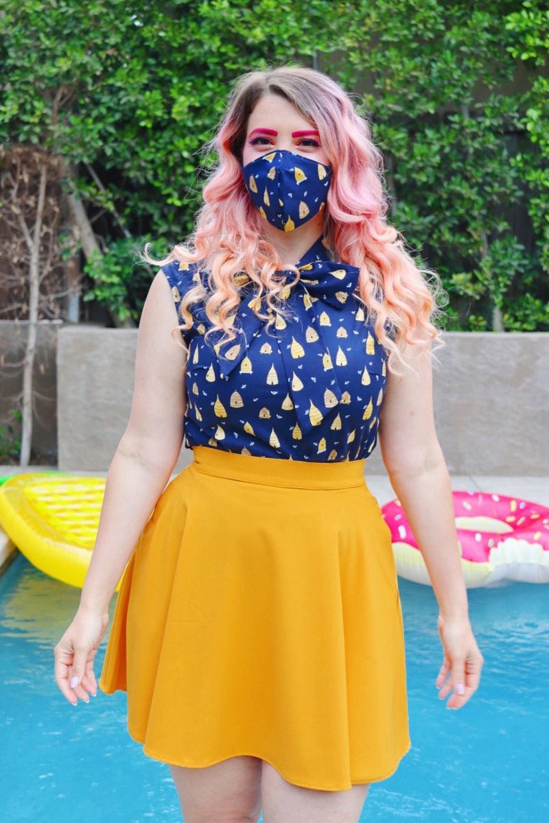 Beehive Bow Top — Soul Flow Apparel