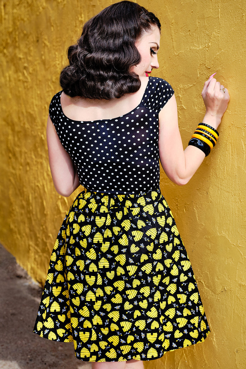 Isabel Top in Polka Dots - 2x Only — Soul Flow Apparel