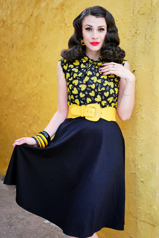 Honey Hives Bow Top — Soul Flow Apparel