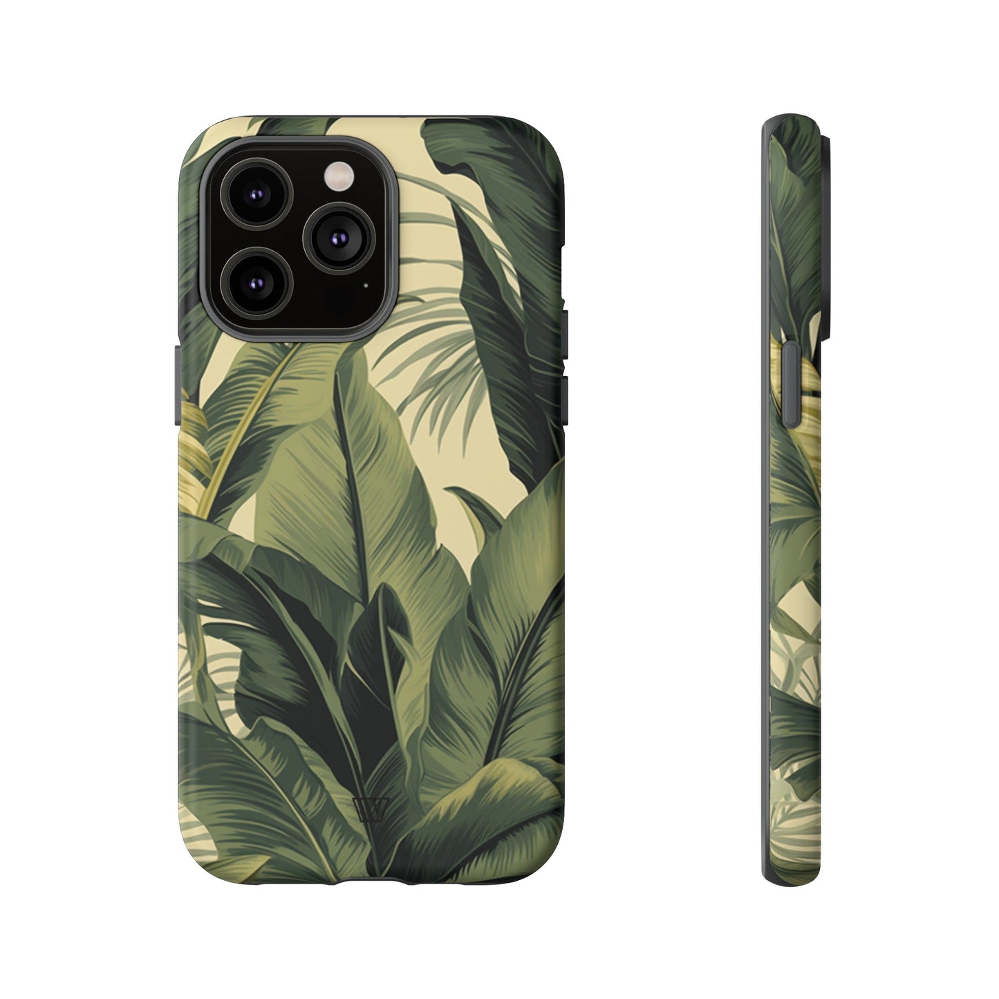 Tropical Leaves | Tough Phone Case, view 2048 — Soul Flow Apparel