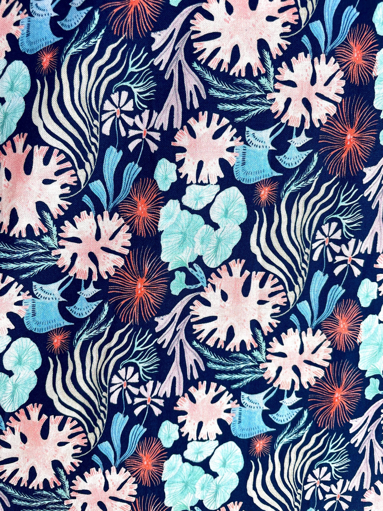 Coral Skater Dress, view 3 — Soul Flow Apparel
